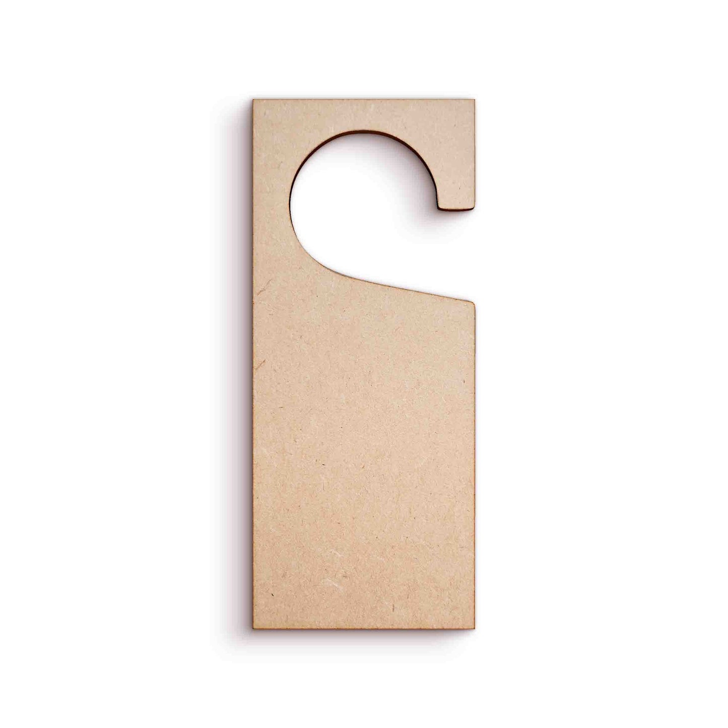 Door Hanger wooden craft shape Shape.
