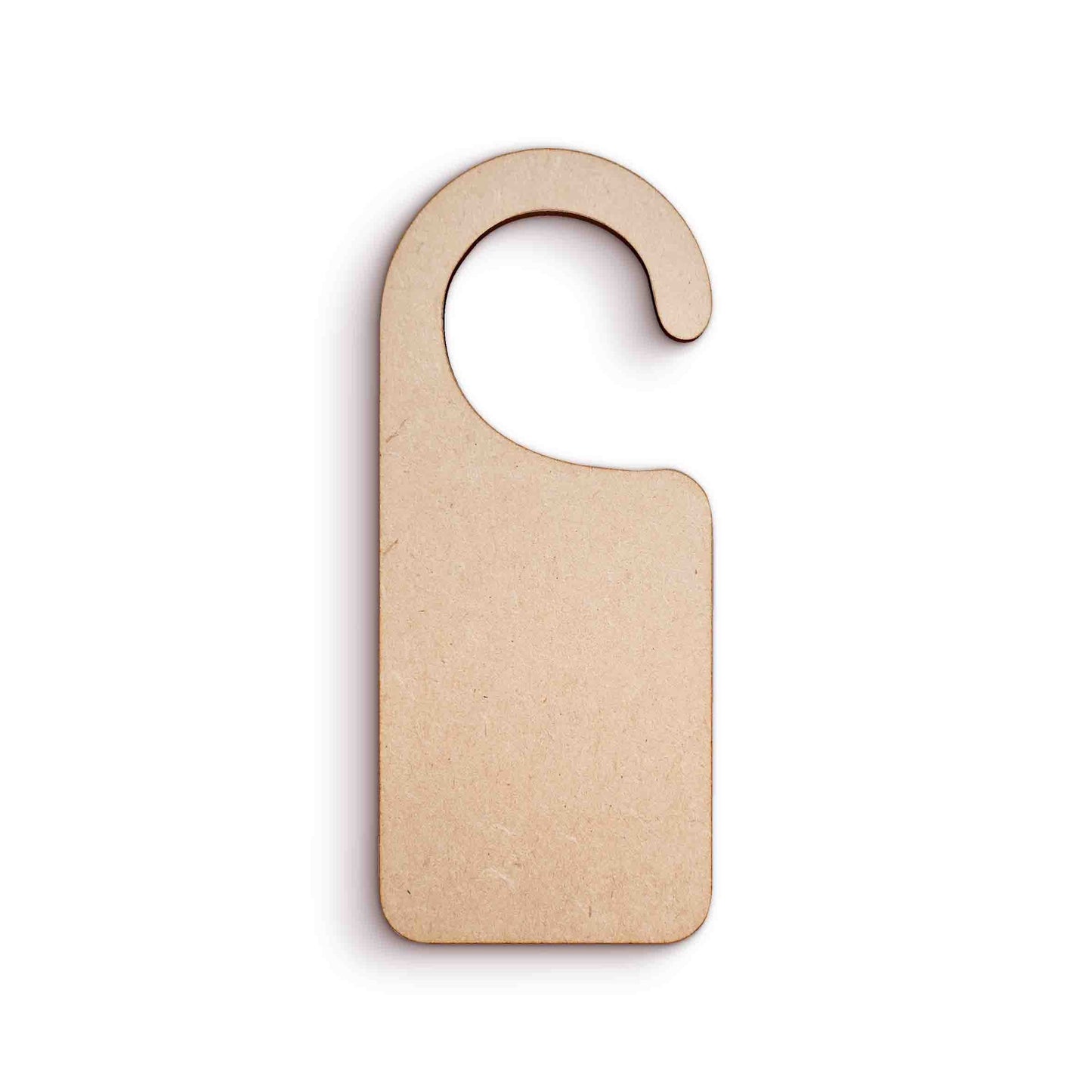 Door Hanger wooden craft shape Shape.