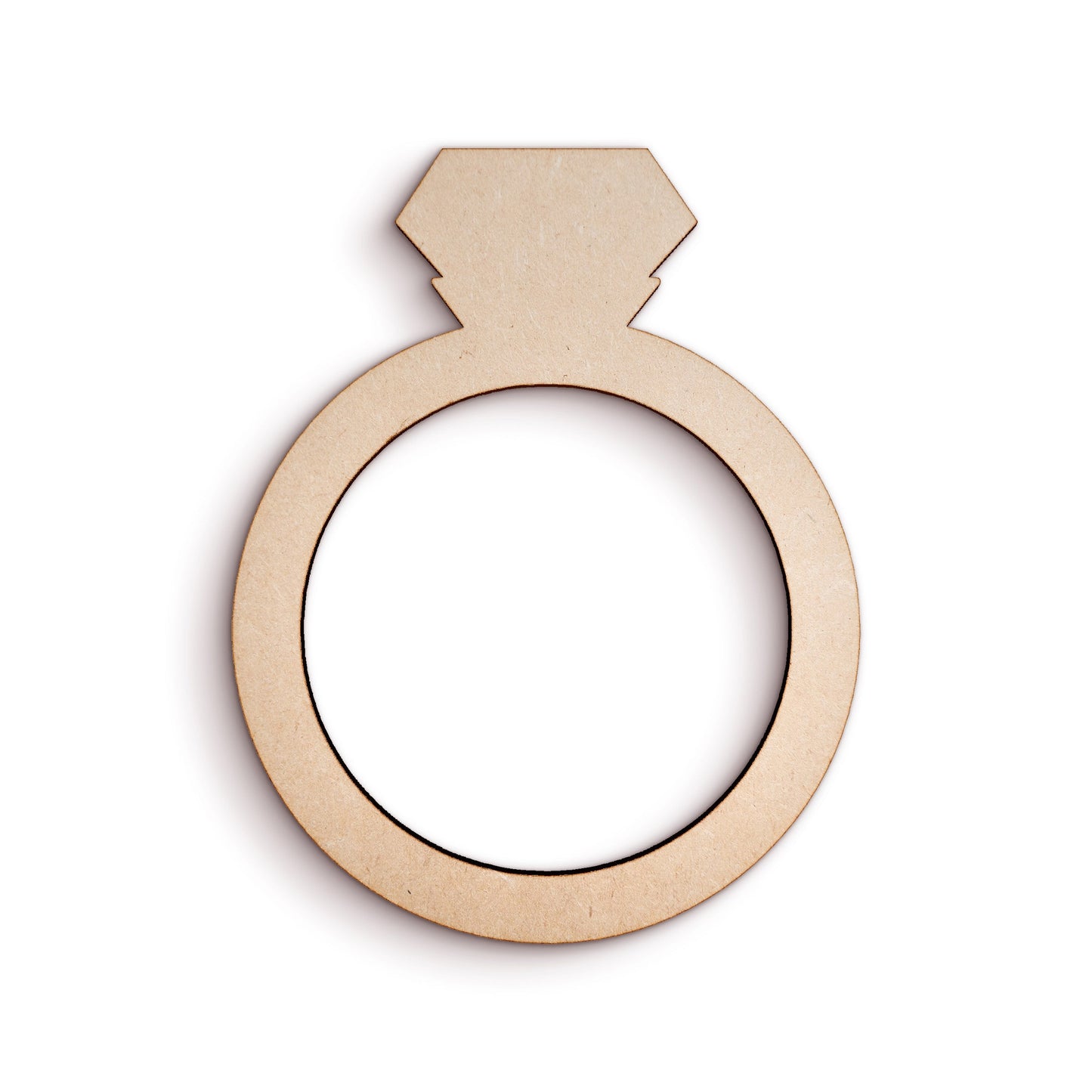 Ring - Wood Craft Shapes SKU778408