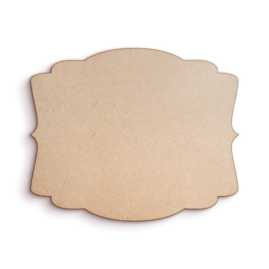 Plaque - Wooden Craft Shapes SKU009975