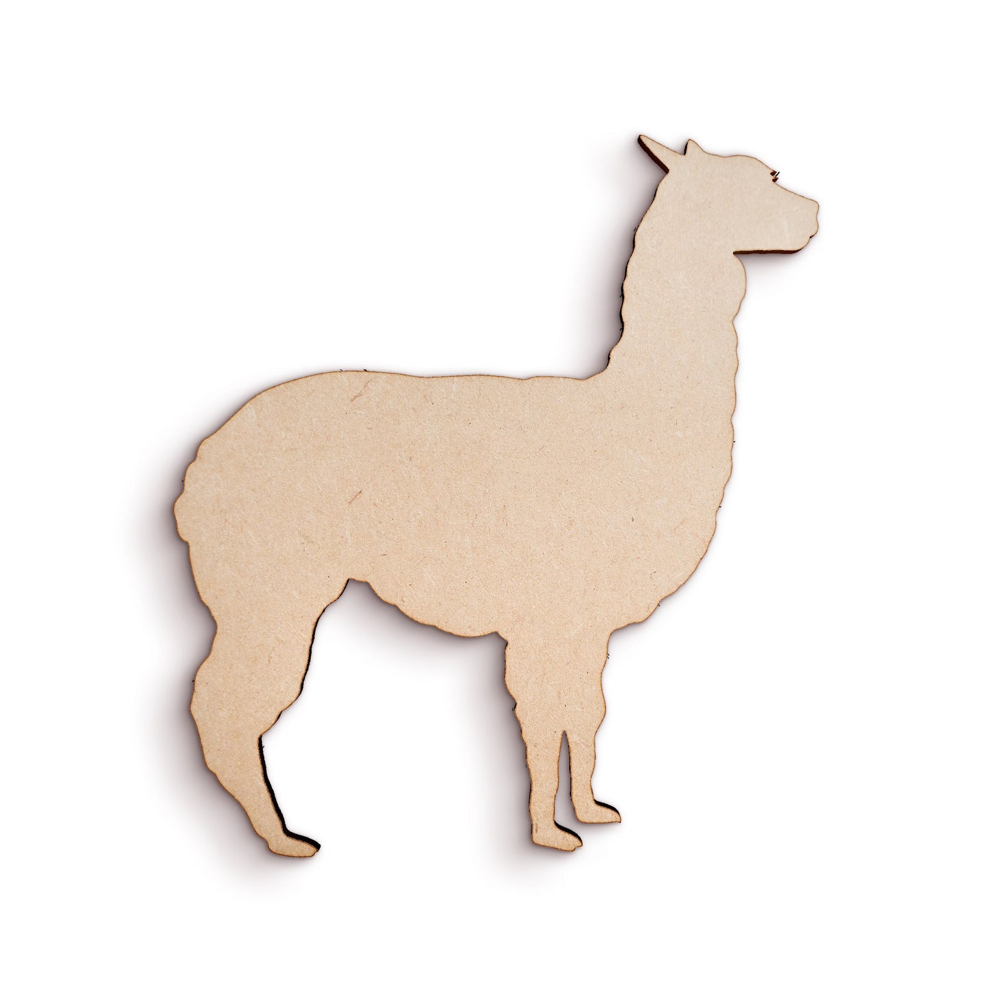 Llama Wooden Craft Shapes SKU019940