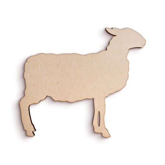 Sheep Wooden Craft Shapes SKU045272