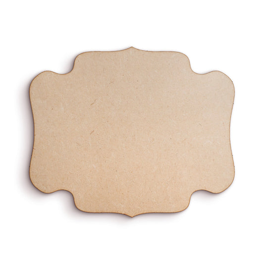 Plaque - Wooden Craft Shapes SKU091641