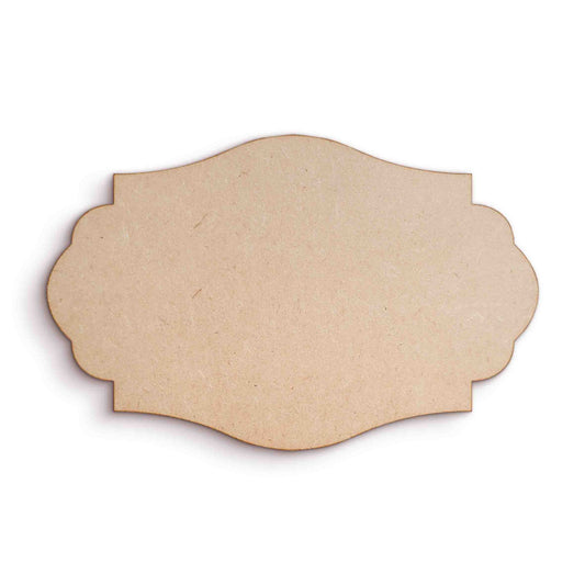 Plaque - Wood Craft Shapes SKU099368