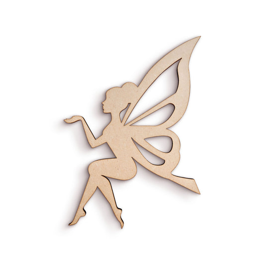 Fairy silhouette Wooden Craft Shapes SKU134539