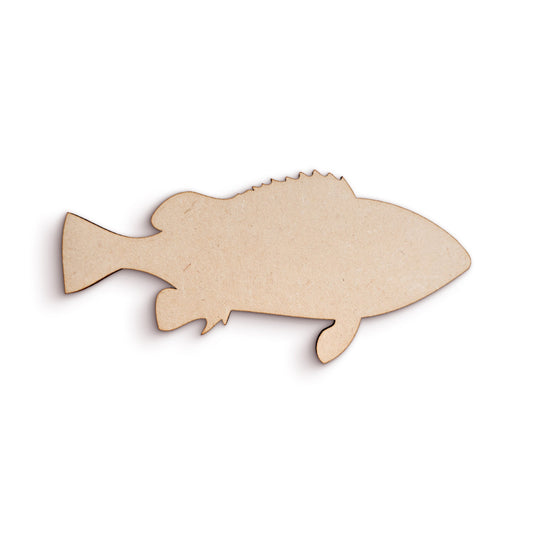 Fish - Wood Craft Shapes SKU155538