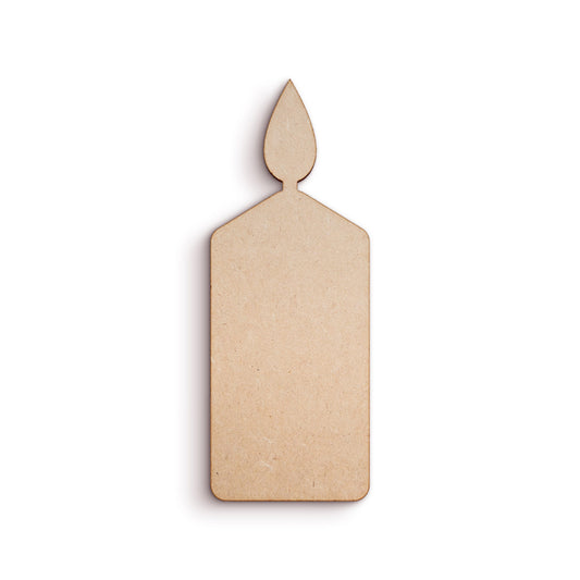 Candle - Wood Craft Shapes SKU190162