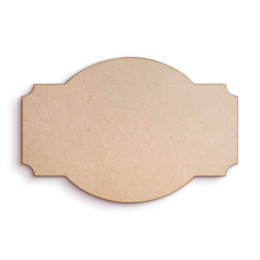 Plaque - Wood Craft Shapes SKU192455