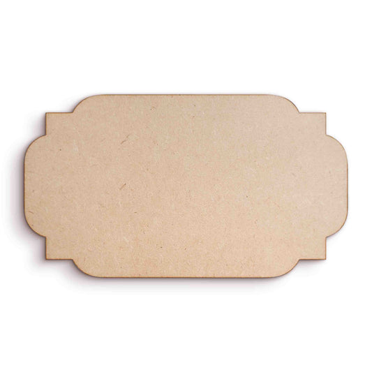 Plaque - Wood Craft Shapes SKU207660