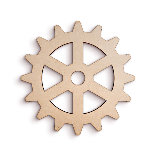 Gear Wooden Craft Shapes SKU212571