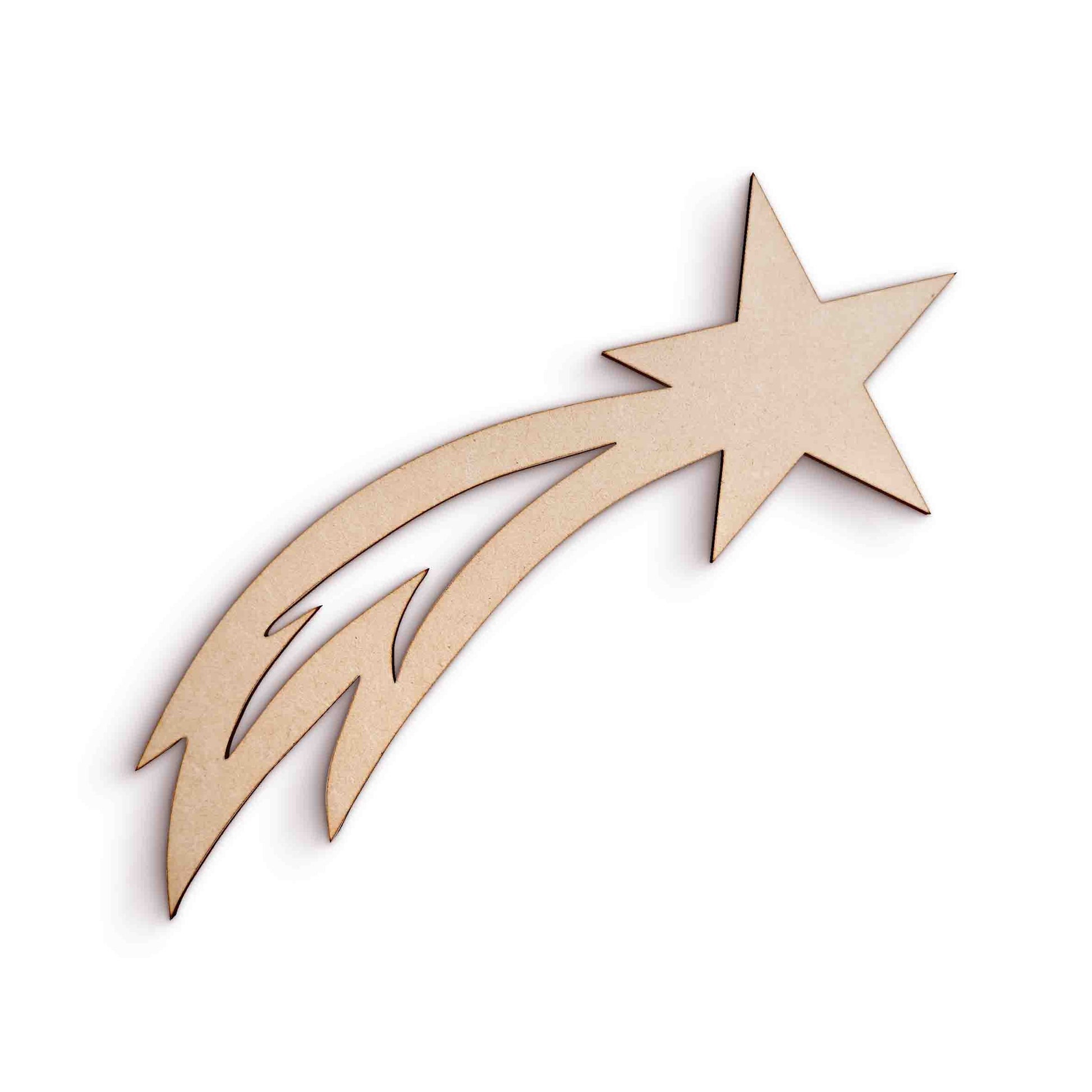 shooting star Wooden Craft Shapes SKU230635