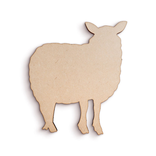 Sheep Wooden Craft Shapes SKU233696