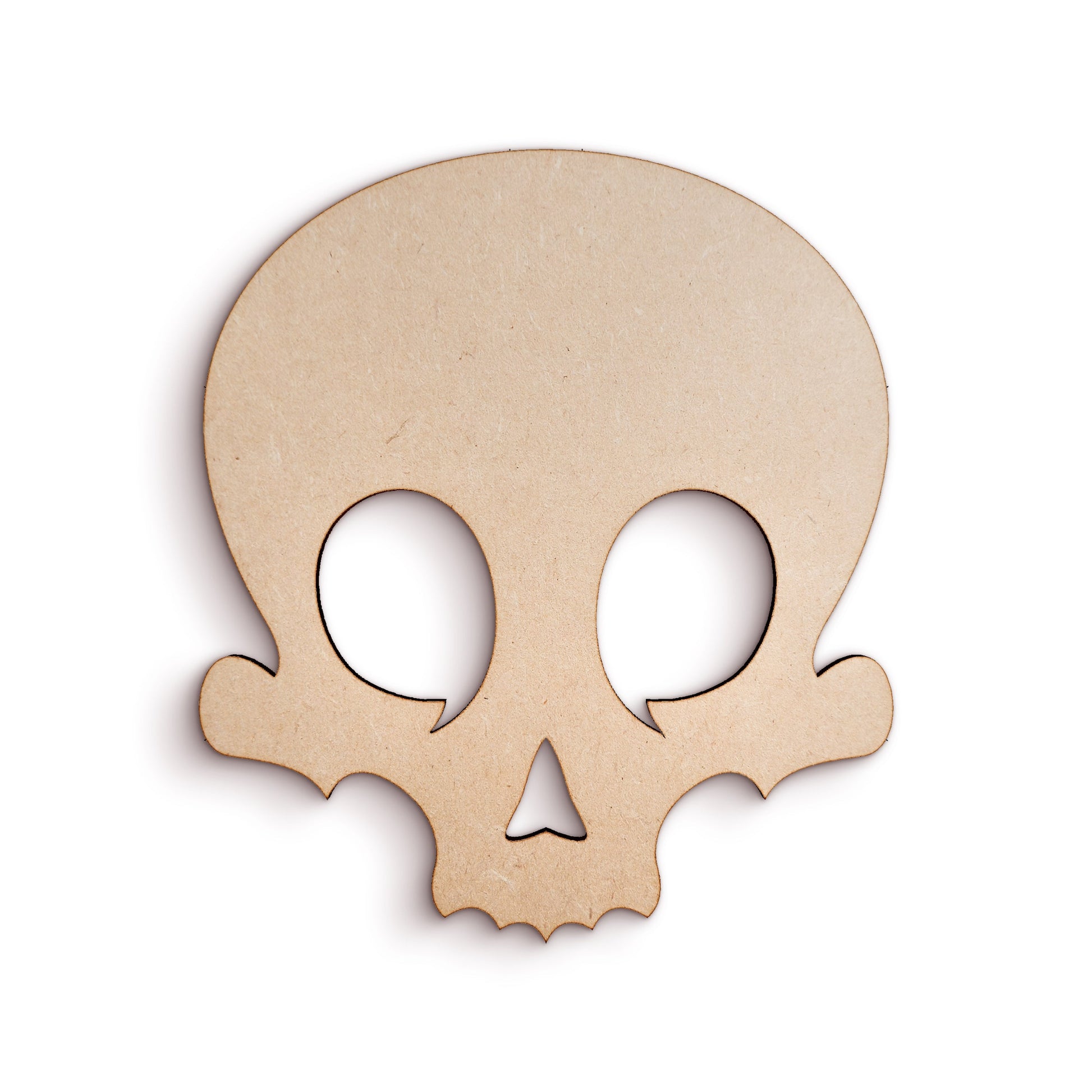 Skull Wooden Craft Shapes SKU280234