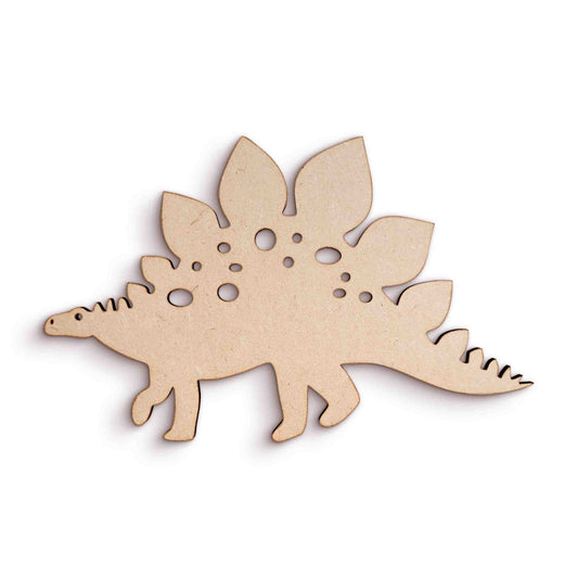 Stegosaurus Dinosaur Wooden Craft Shapes SKU291136