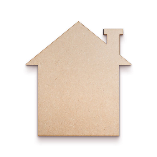 House - Wood Craft Shapes SKU338921