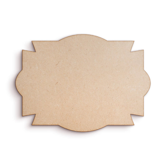 Plaque - Wooden Craft Shapes SKU341849