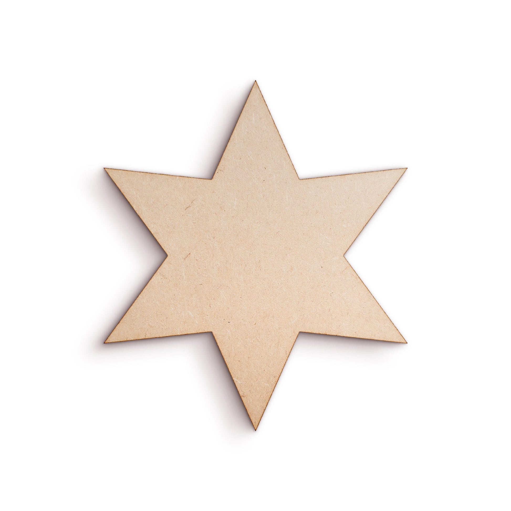 Star - Wood Craft Shapes SKU343685