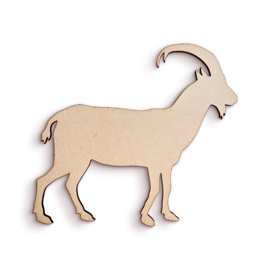 Goat Wooden Craft Shapes SKU381115