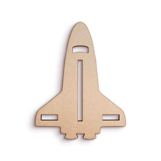 Spaceshuttle - Wood Craft Shapes SKU387557