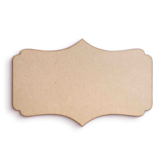 Plaque - Wood Craft Shapes SKU398520