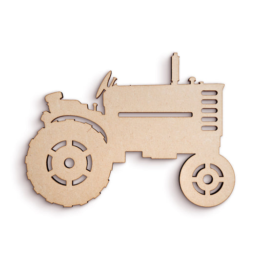 Tractor Wooden Craft Shapes SKU420297