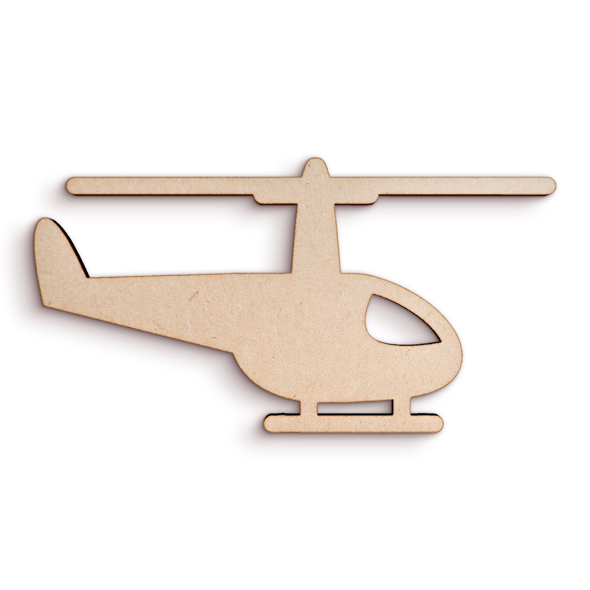 Helicopter - Wood Craft Shapes SKU427214