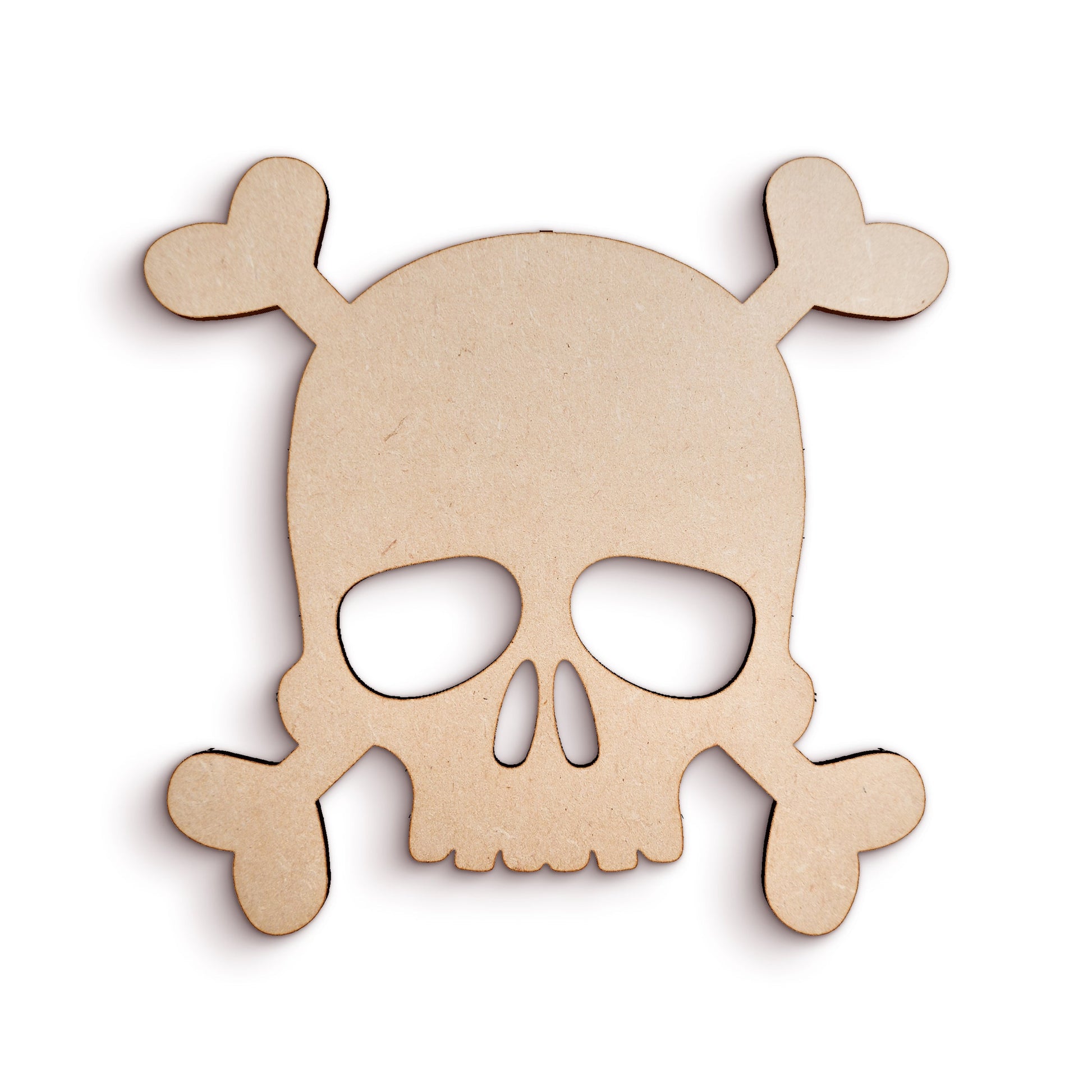 Skull Wooden Craft Shapes SKU443096