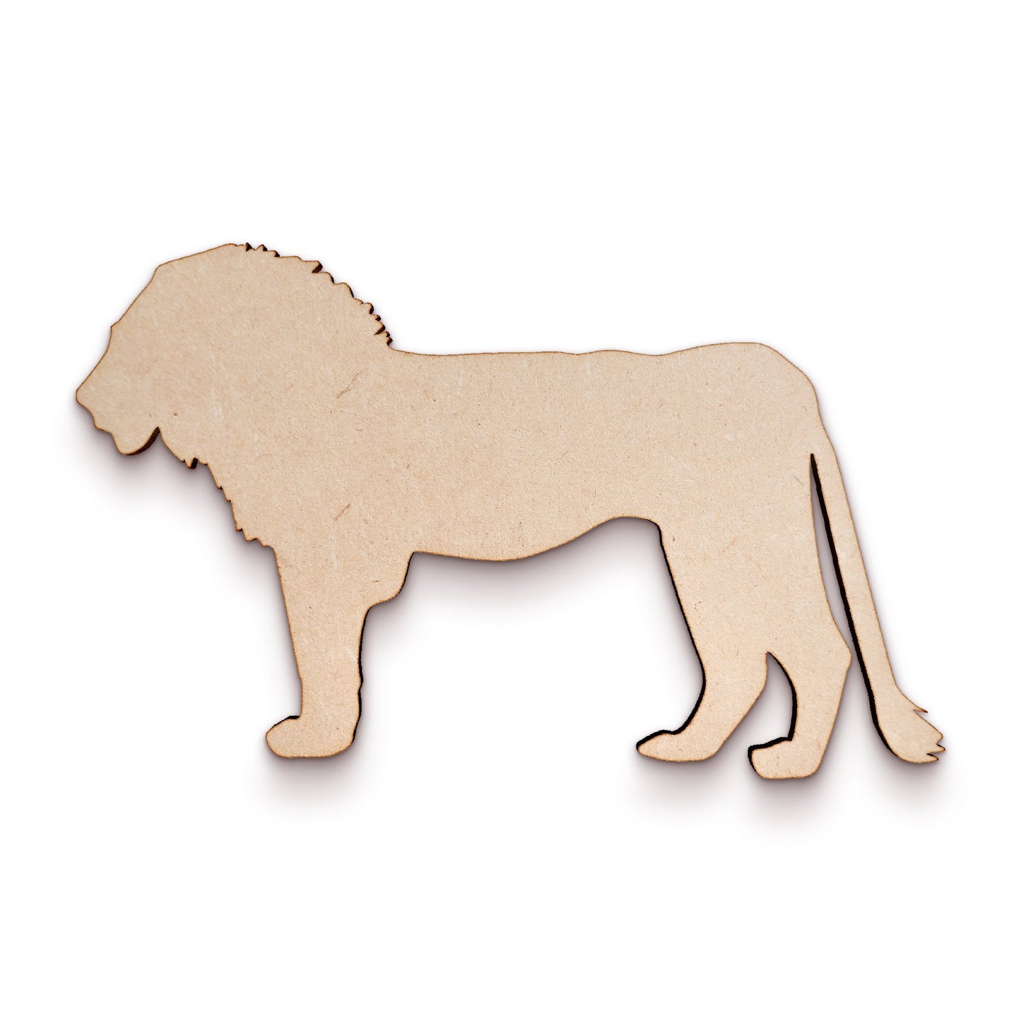 Lion - Wood Craft Shapes SKU479155