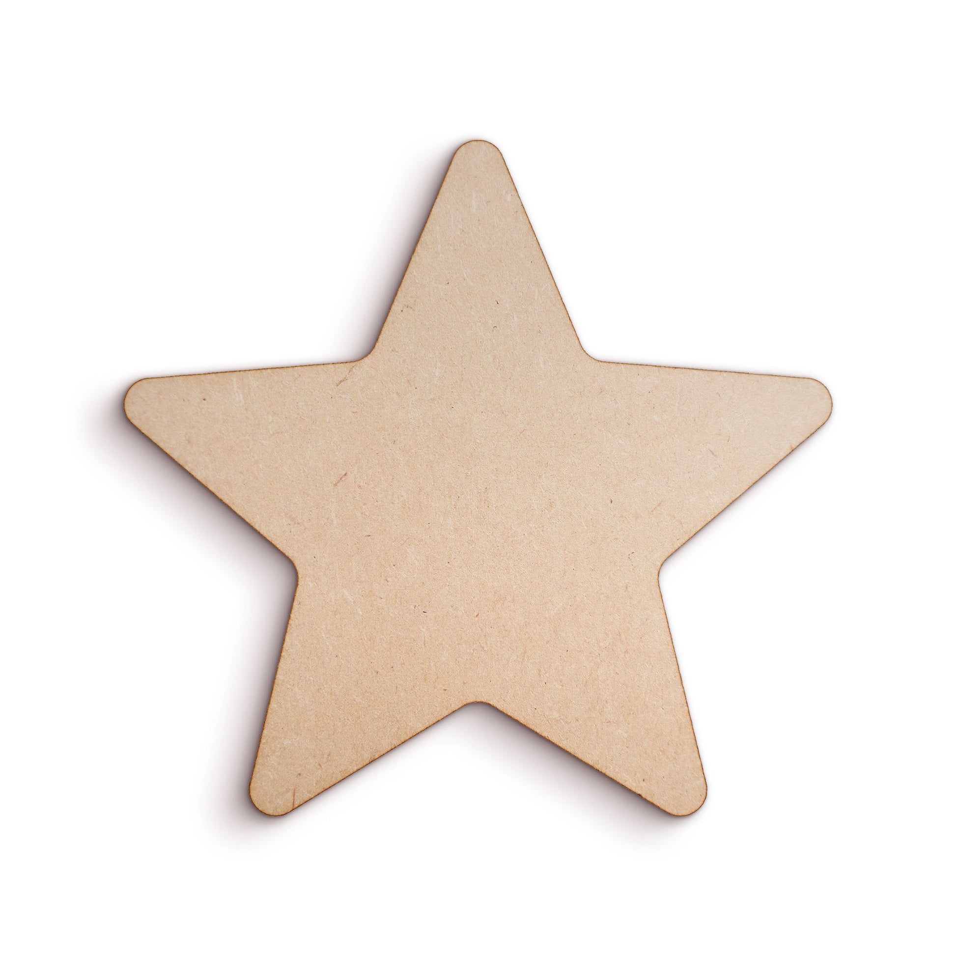 Star - Wood Craft Shapes SKU483396