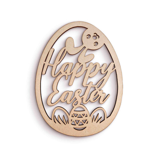 Easter Egg wood craft shape SKU488131