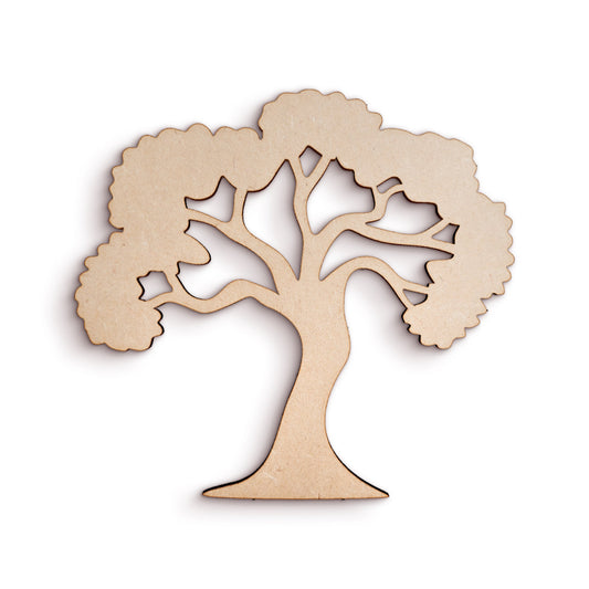 Tree Wooden Craft Shapes SKU503187