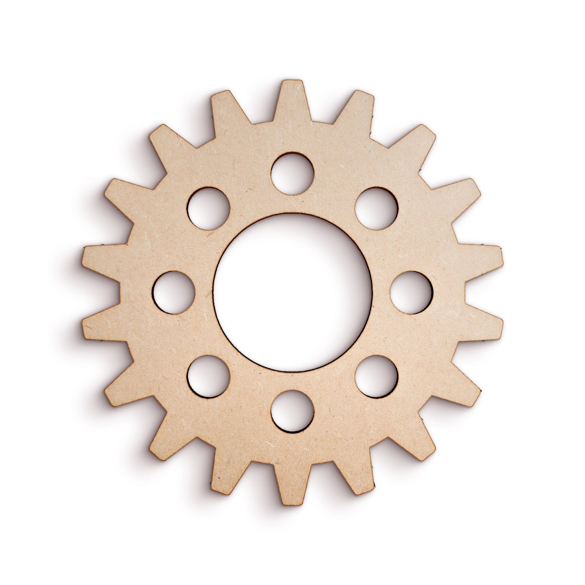 Gear Wooden Craft Shapes SKU518571