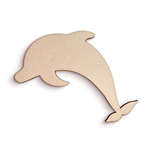 Dolphin - Wood Craft Shapes SKU544587