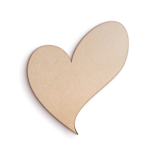 Heart - Wood Craft Shapes SKU545164