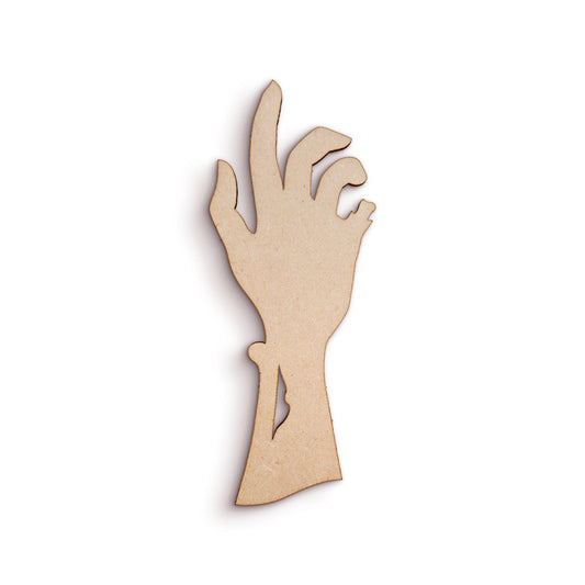 Zombie Hand - Wood Craft Shapes SKU551545