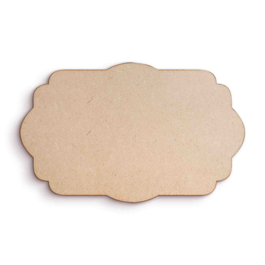 Plaque - Wood Craft Shapes SKU571037