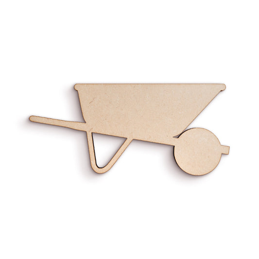 Wheelbarrow - Wood Craft Shapes SKU590359