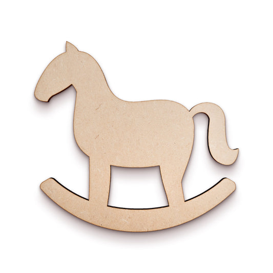 Rocking Horse - Wood Craft Shapes SKU638071