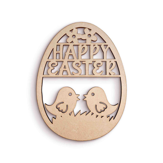 Easter Egg wood craft shape SKU638640