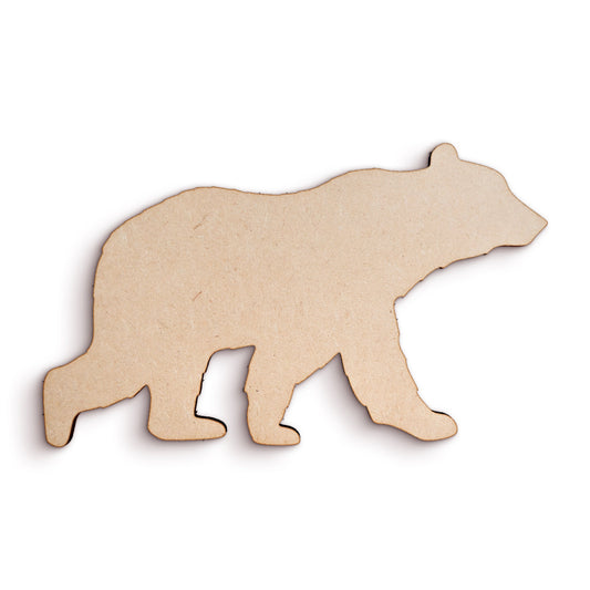 Bear Wooden Craft Shapes SKU651265