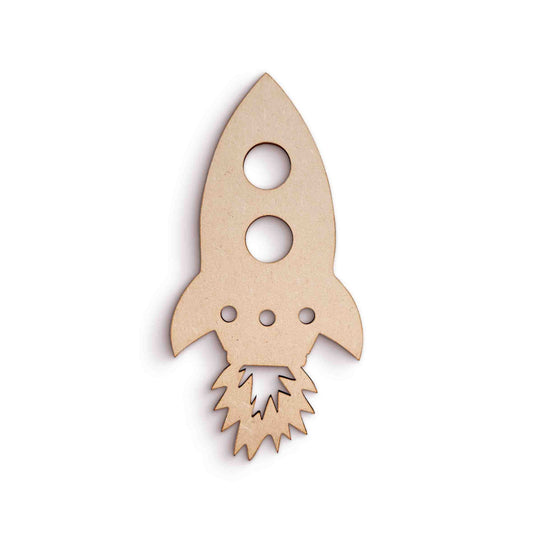 rocket Wooden Craft Shapes SKU661084