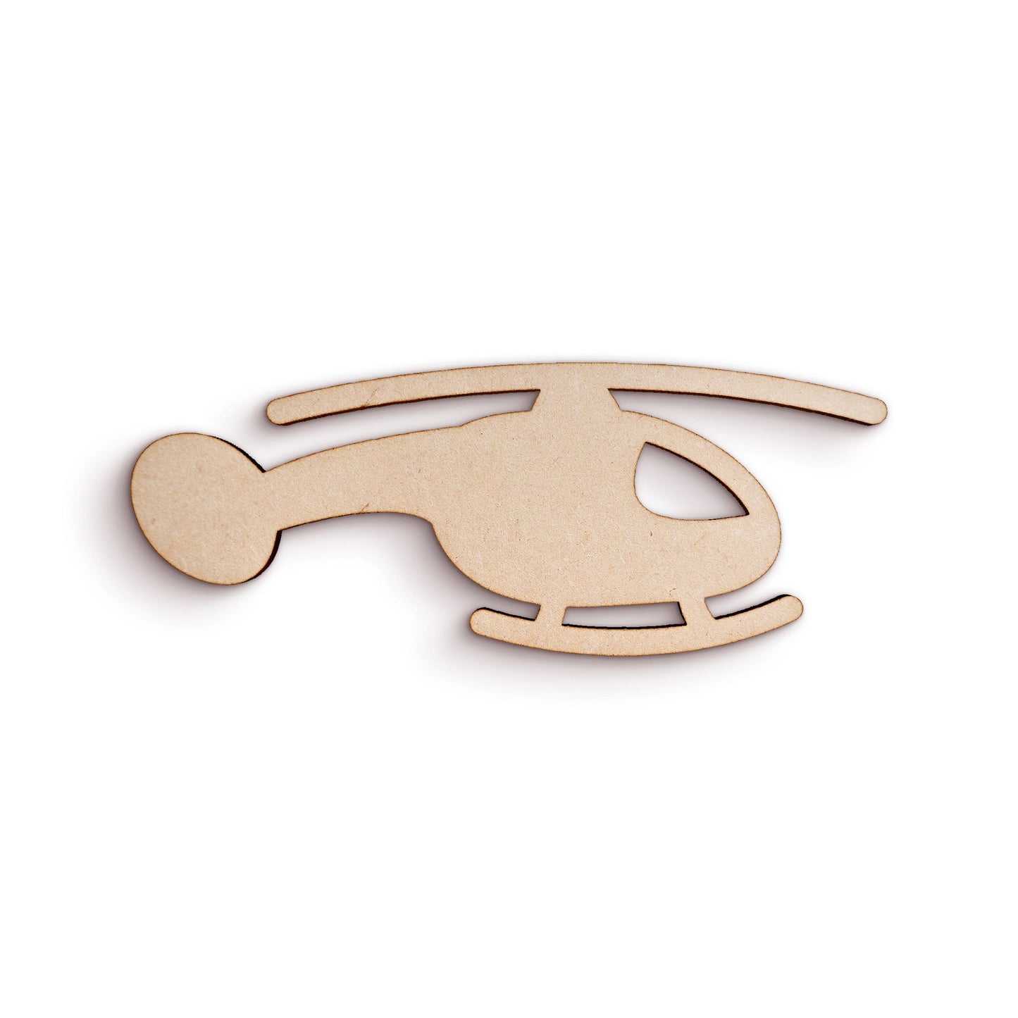 Helicopter - Wood Craft Shapes SKU727271