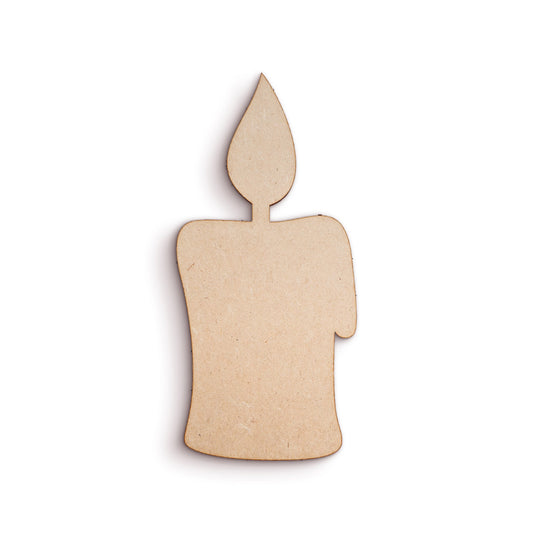 Candle - Wood Craft Shapes SKU733876