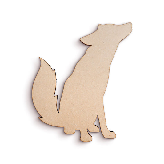 Fox - Wood Craft Shapes SKU757973