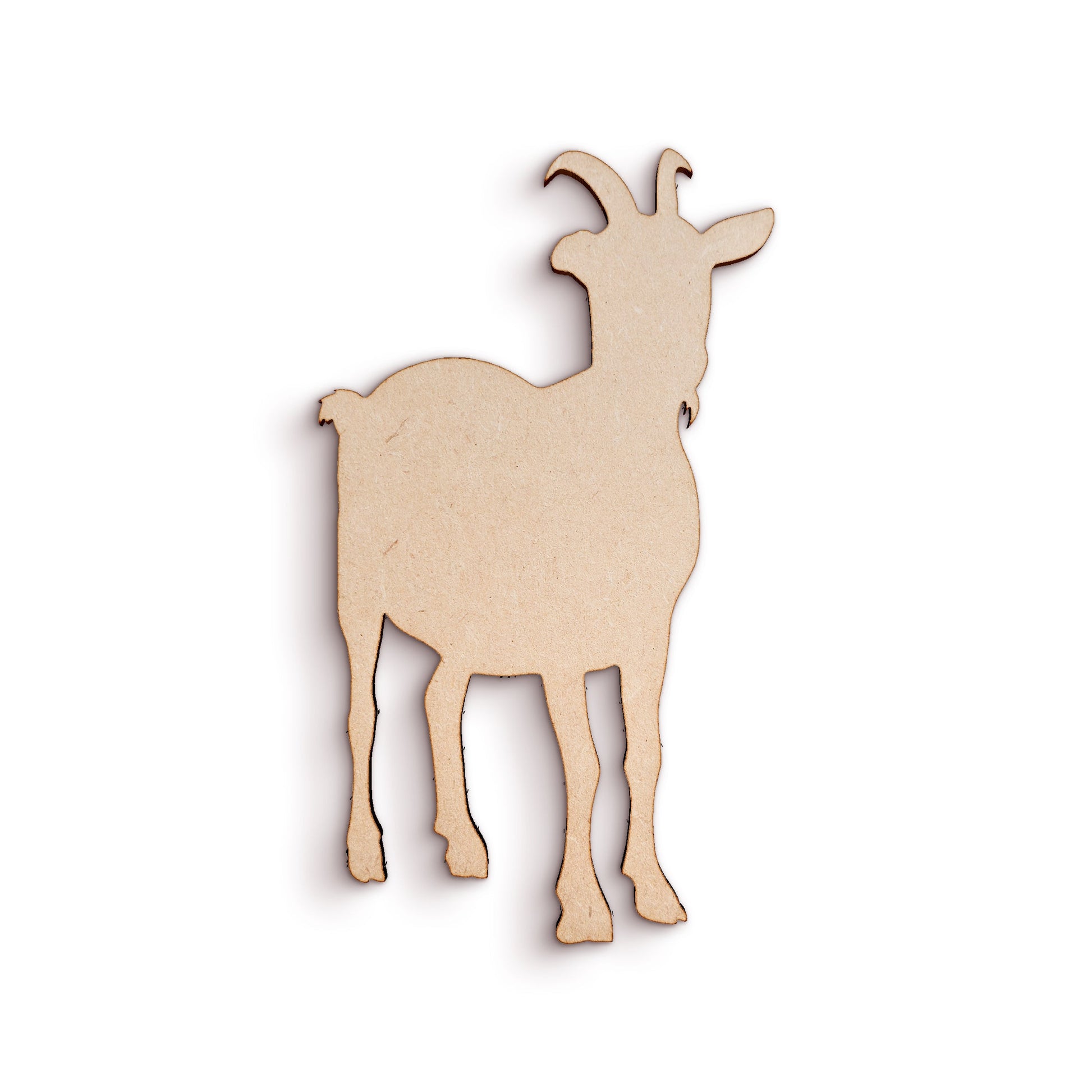 Goat Wooden Craft Shapes SKU808258