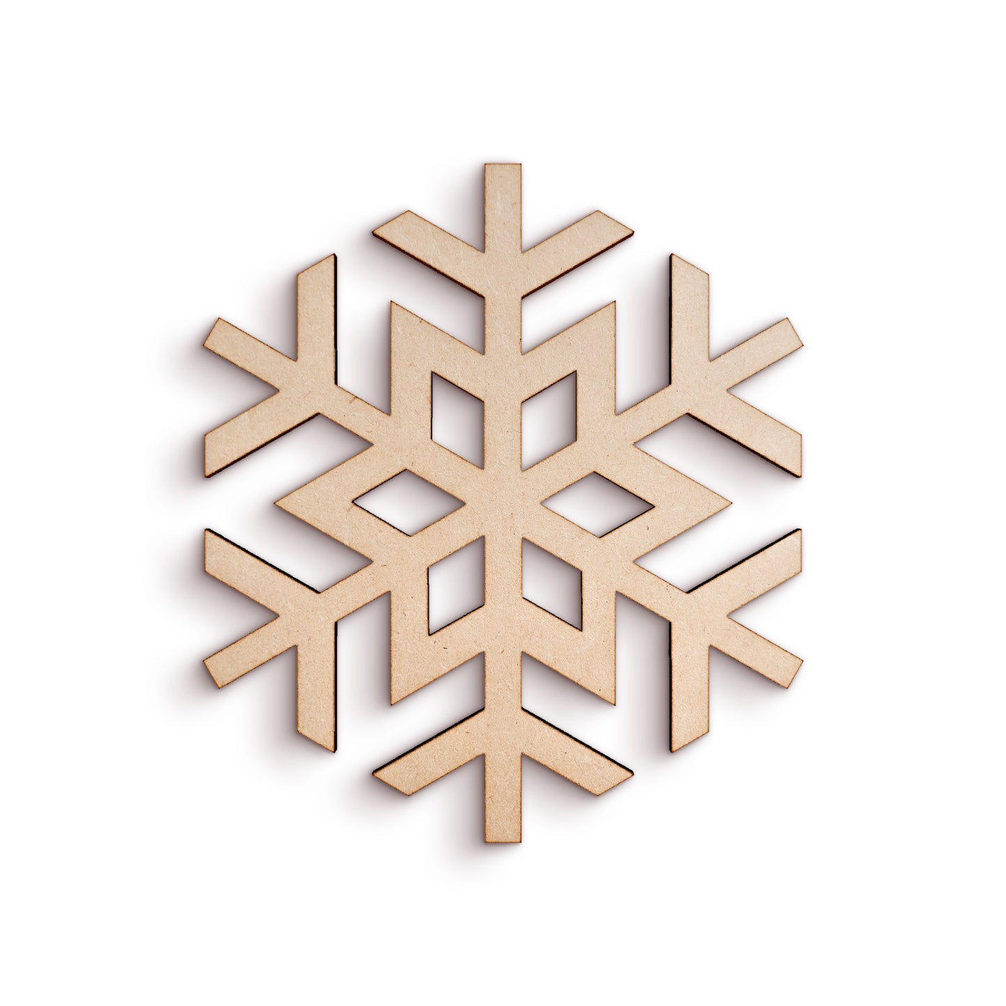 Snowflake - Wood Craft Shapes SKU816770