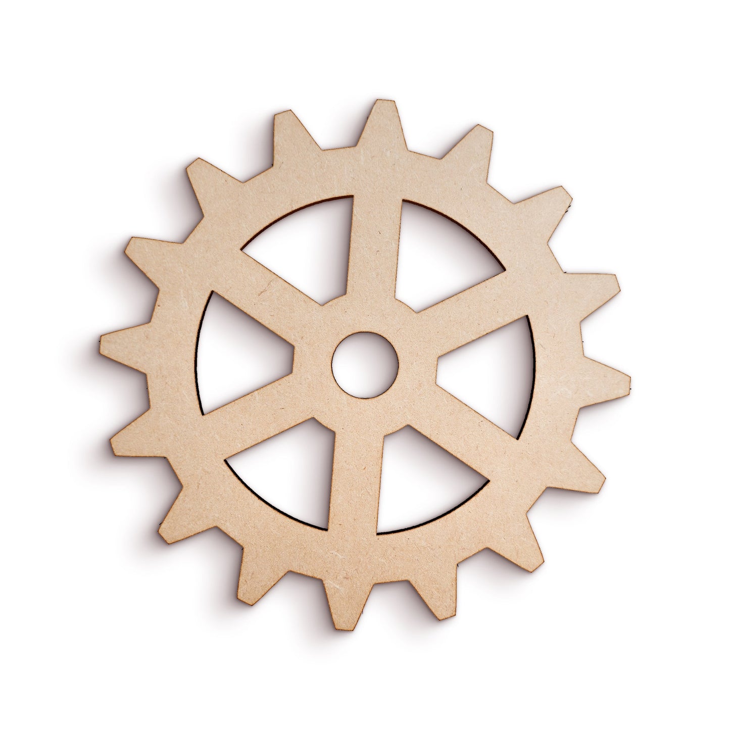 Gear Wooden Craft Shapes SKU829278