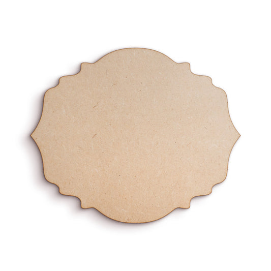 Plaque - Wooden Craft Shapes SKU833159