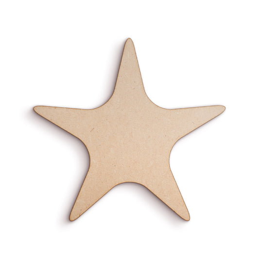 Starfish - Wood Craft Shapes SKU881025