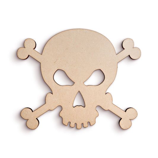 Skull Wooden Craft Shapes SKU901775